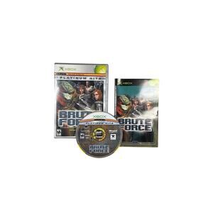 Brute Force - Platinum Hits (Microsoft Xbox, 2003) Authentic, CIB, Tested